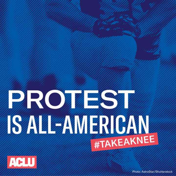 Protest is All-American #TakeAKnee