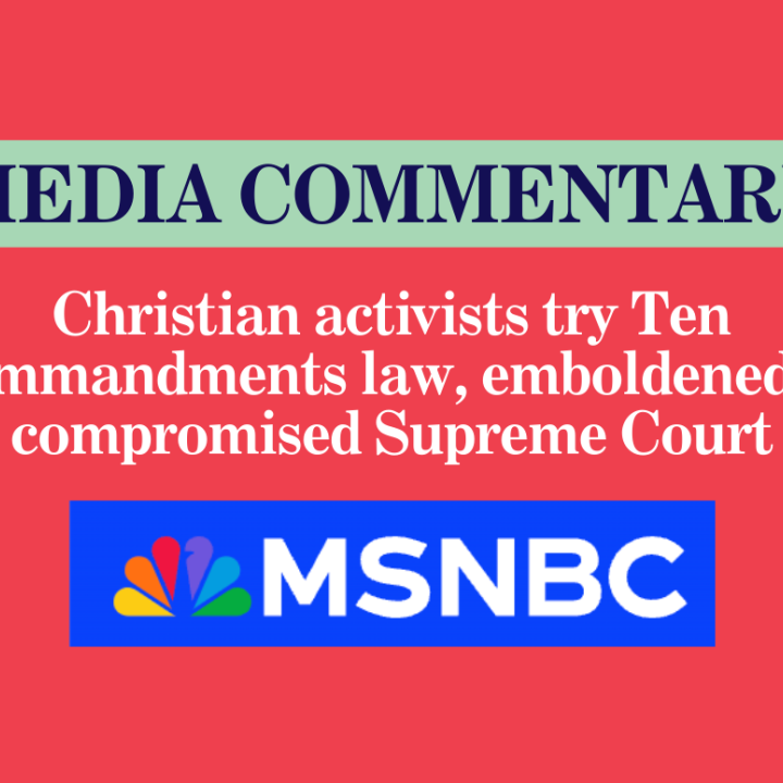 Christian activists try Ten Commandments law, emboldened by compromised Supreme Court